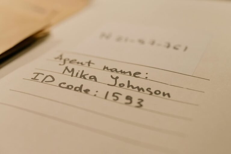 operational number index record